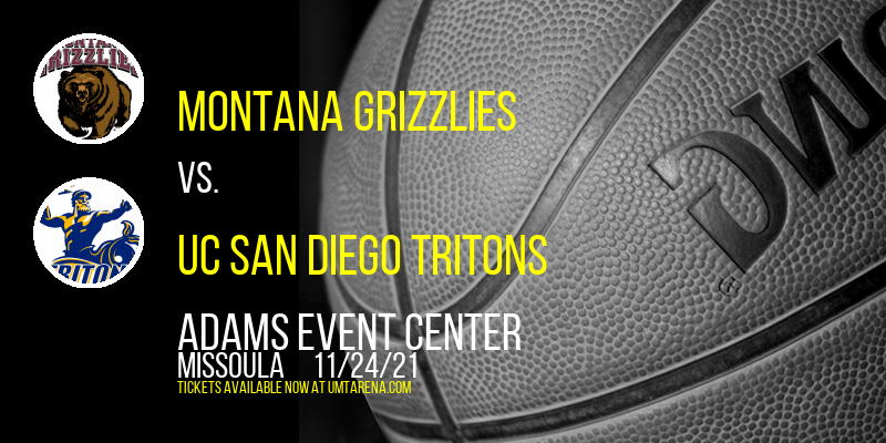 Montana Grizzlies vs. UC San Diego Tritons [CANCELLED] at Adams Event Center