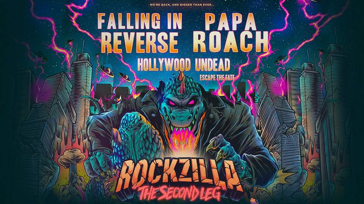 Rockzilla Tour: Papa Roach & Falling In Reverse at Abbotsford Centre