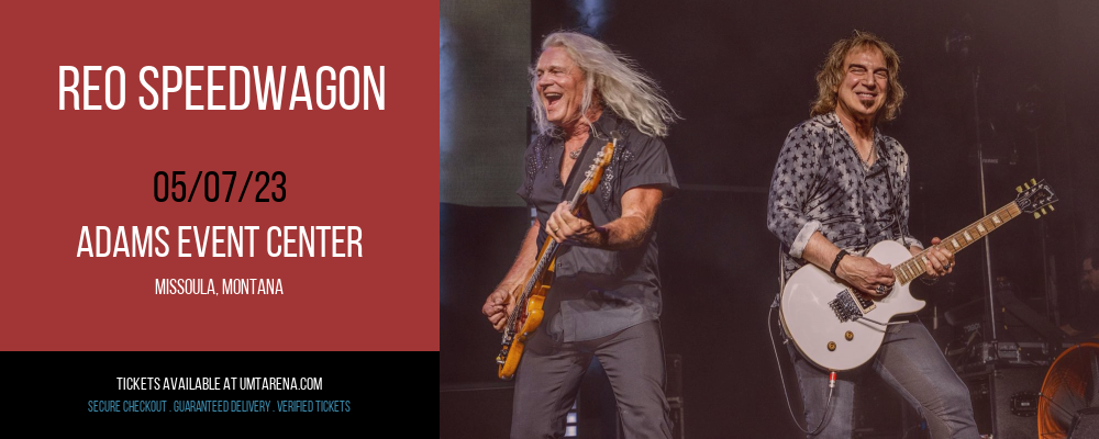 REO Speedwagon at Adams Event Center tickets REO Speedwagon at Adams Event Center