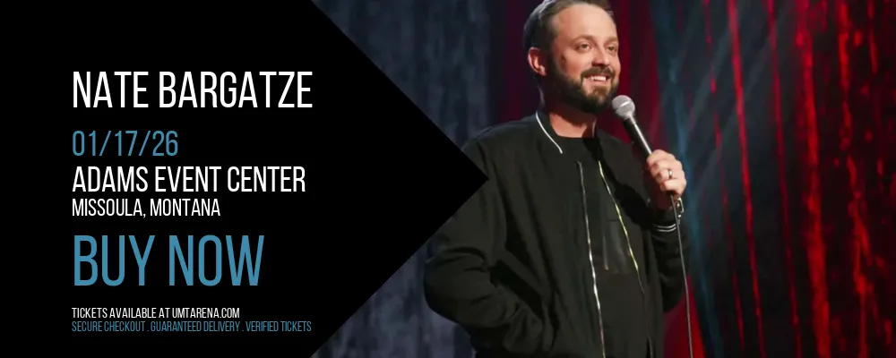 Nate Bargatze at Adams Event Center