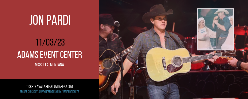 Jon Pardi [POSTPONED] at Adams Event Center