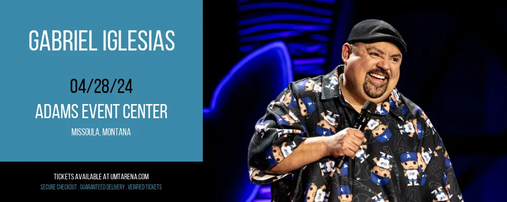 Gabriel Iglesias at Adams Event Center