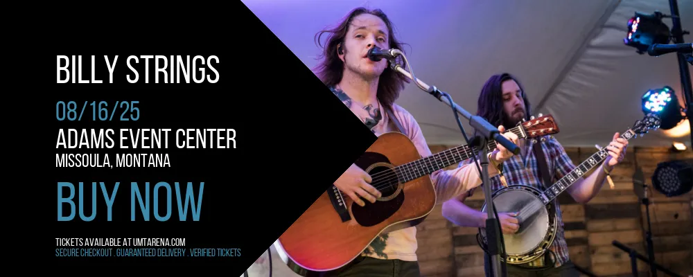 Billy Strings at Adams Event Center